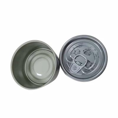 Factory &nbsp;Supply Tinplate Easy Opening Lids Decorative Storage Tin Cans for Food Packaging