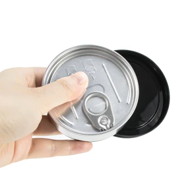 50ml Cali Pressitin Tuna Tin Strain Labels Self-Sealed with Ring Dustproof Lid Set 3.5 Grams