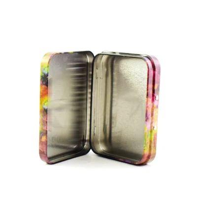 Free Sample Airtight Child Resistance Tin Box Child Proof Pre Rolls Metal Can Box Child Resistant Box for Cigarettes