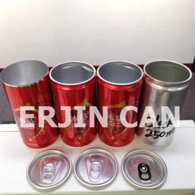 Customized Empty Two-Piece Cans Aluminum Packaging for Carbonated Beverages