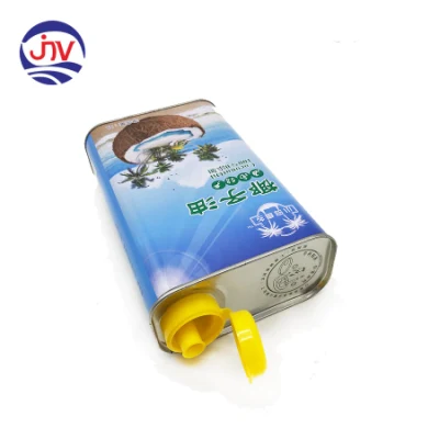 1L Tin Can Packing for Coconut Oil Boxes