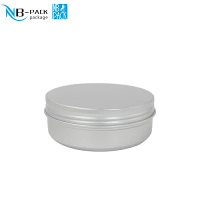 Portable Aluminum Jar Container Storage Box Small Cylinder Sealed Cans Coffee Tea Tin Customized Colors