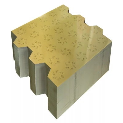 Tin Box Making Printed CMYK or PNS Food Grade Golden Lacquered &nbsp;Tinplate