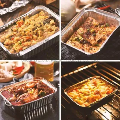 Wholesale Large Round Tin Aluminium Foil Container/Tray Microwave with Lid Food Packaging 750 Ml Freshee Al. Aluminum Foil Container Roll Price