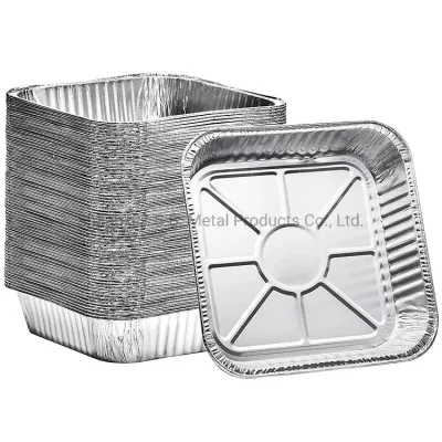 Wholesale Large Round Tin Aluminium Foil Container/Tray Microwave with Lid Food Packaging 750 Ml Freshee Al. Aluminum Foil Container Roll Price
