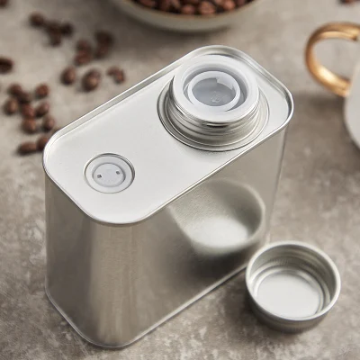 Wanchuang Wholesale Tea Storage Metal Tobacco Container Custom Printing Tin Box