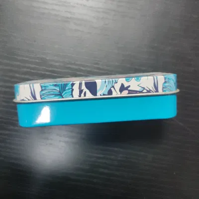 Custom Printed Small Rectangular Tin Box Wholesale Tin Box