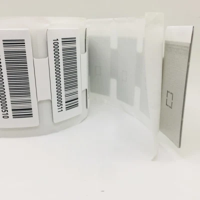 860-960MHz Impinj Monza R6-P Metal-Mount RFID Label and Tag UHF Printable RFID Flexible Anti Metal Label Tag