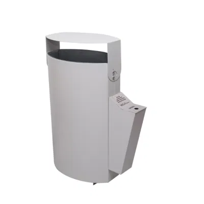Aluminum Trash Can Large Metal Outdoor Garbage Can with Lid