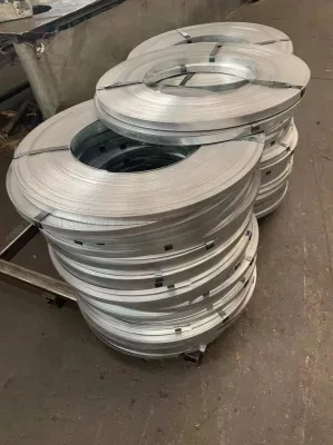 Galvanized Steel Packaging Tape / Metal Strap (0.36-1.2mm/16-50mm)