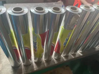 Food Grade Aluminum Foil 10/12 Tin Foil Paper