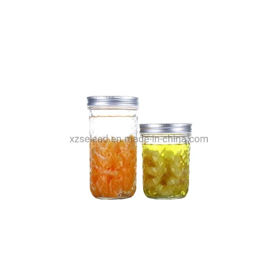  Chili Sauce Fruit Jar Marmalade Jar Food Grade Hot Sauce Glass Jar with Tin Lid
