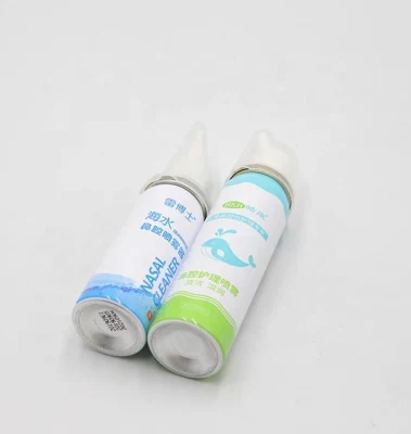 Custom Cmyk Printing Small Empty Refillable Aluminum Aerosol Spray Bottle Tin Cans