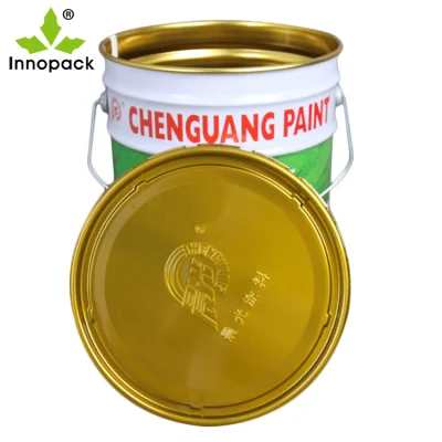 13 L Empty Metal Tin Paint Coating Bucket /Drum/Can/Pail/Containers