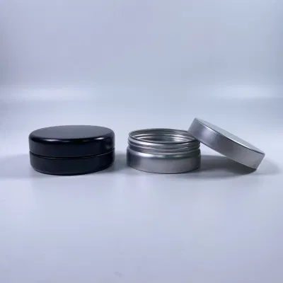 Child Resistant Child Proof Cr 5ml-250ml Custom Rose Gold Cream Container and Packaging Metal Tin Box Tin Can
