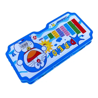 Creative Cartoon Double-Layer Pencil Case Multi-Functional Pencil Tin Case