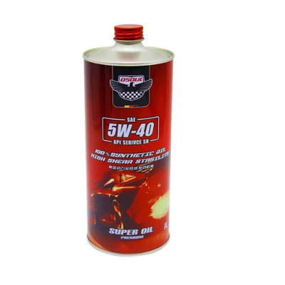 1L Gasoline Synthetic Motor Oil Tin Packaging Can