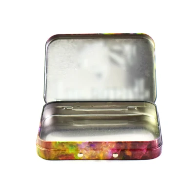 Customized Joint Holder Pre Rolled Case Cigarette Case Tin Boxes Packaging Case Child Resistant Tin Can