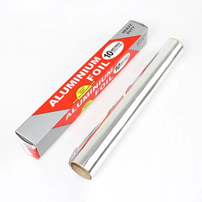 Heavy Duty Aluminium Foil Small Tin Foil Roll Foil Wrapping Paper Aluminum Foil for Food Packaging