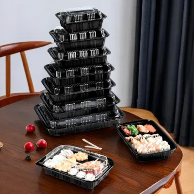 Food Grade Disposable Bento Lunch Box Eco-Friendly Takeaway Food Packaging