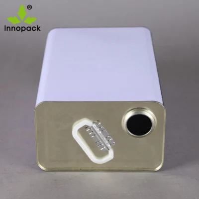 Food Grade 3L Square Small Tin Container for Oil