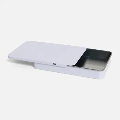 Factory Wholesale Square Herb Medicine Packaging Child Resistant Tin Can Child Proof Pre-Roll Tin Tea Box