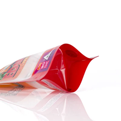 500mg Small Size Mylar Bag Gummies Lollipops Candy Packaging with Clear Window