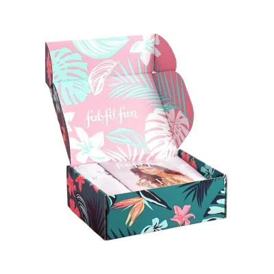 Custom Cosmetic Makeup Mailer Box Skin Product Corrugated Packaging Shipping Box