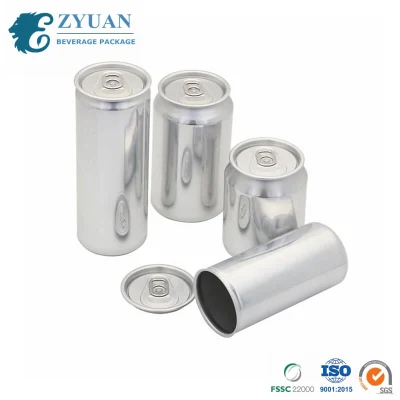 Exporter 2 Pieces Food Grade Beverage Beer Craft Beer Soda Energy Drinks Juice Soft Drink Alcohol Drink Spirits Carbonated Slim 250ml Stubby 250ml Aluminum Can