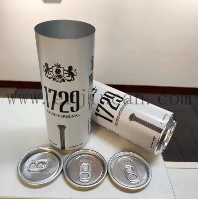 Decorative Round Tin Cans with Lids for Apple Sidra