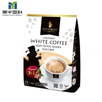 Custom Printing Coffee Tin Sachet Box Pouch Green Tea High Barrier Tea Packaging