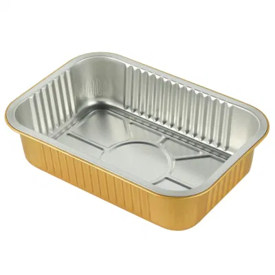 Disposable Tin Foil Lunch Food Container