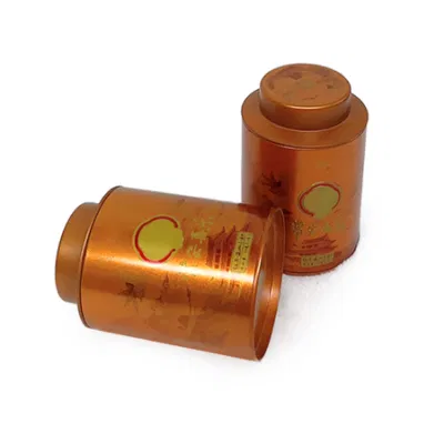 Manufacturers Provide Round Tinplate Tea Cans Dahongpao Black Tea Packaging
