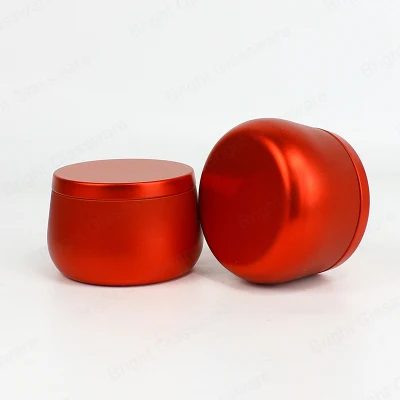 Custom Decorative Empty Candle Tins with Lids Wholesale