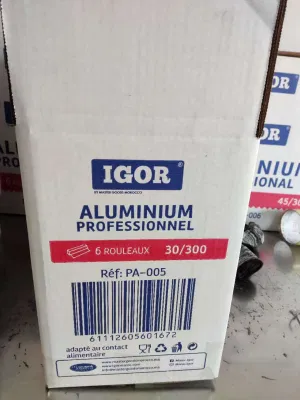 Food Grade Aluminum Foil 10/12 Tin Foil Paper