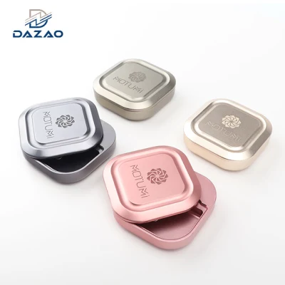 Custom Mini Portable Fashion Women Fixed Balm Tin Box