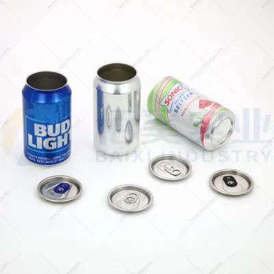 Customized Empty Printing Sleek355ml Standard355ml 12oz 16oz Aluminum Can Beer/Beverage/Metal/Soda/Coffee Can with 202 Sot Rpt Easy Open End/Lid with Bpani