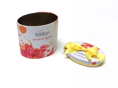 Factory Custom Printed Decorative Air Tight Hexagonal Coffee Tin Container Box with Pillow Lid