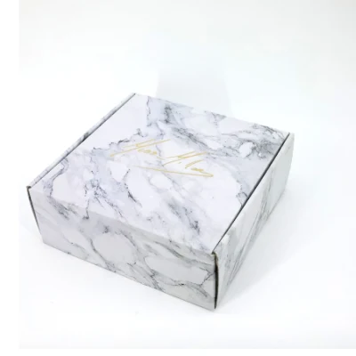 Custom Cheap Corrugated Cardboard Black E Flute Shipping Box for Product Packaging