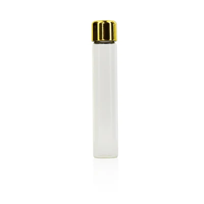 Black Clear Colored Labels Child Resistant Screw Personalize Custom 115mm Glass Pre Rolling Packaging Test Tubes with Lid