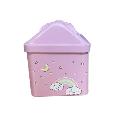 New Design Saving Money Tin Box Kids Coin Bank Tin Box