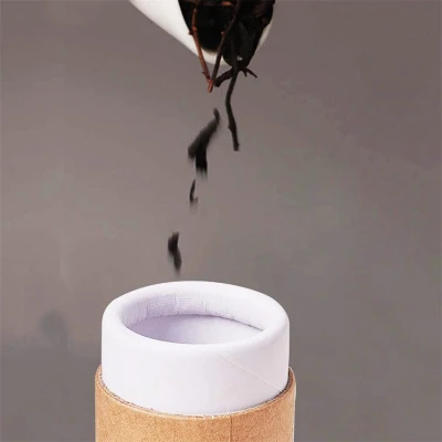 Original Factory Custom Size Round Paper Tin Box for Product Packaging