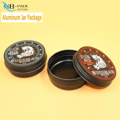 Nb-Pack Aluminum Tin Metal Aluminum Containers Stainless Aluminum Tin Airtight Jars