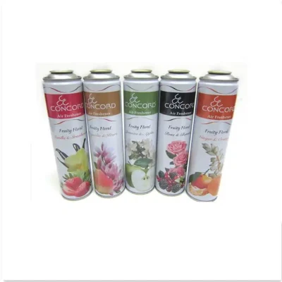 High Quality Dia. 52mm Aerosol Can Container Round Tin Can for Home Air Freshener Use