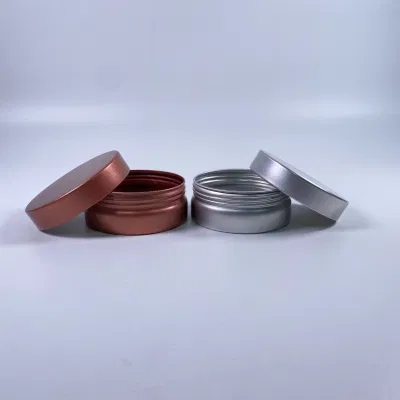 Child Resistant Child Proof Cr 5ml-250ml Custom Rose Gold Cream Container and Packaging Metal Tin Box Tin Can