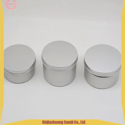 Empty Storage Container Bottle Aluminum Cosmetic Jars 5g 10g 15g 20g Silver Black Metal Aluminum Tin