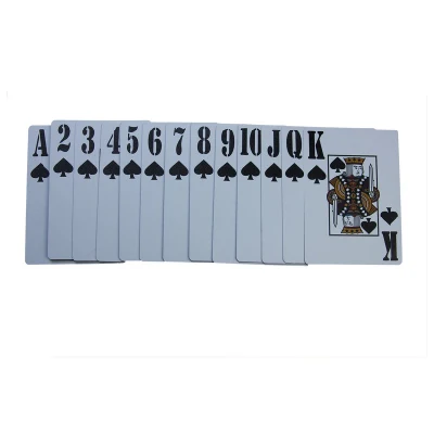 Free Sample Front and Back Both Sides Custom Sublimation Blank Printed Playing Card Case