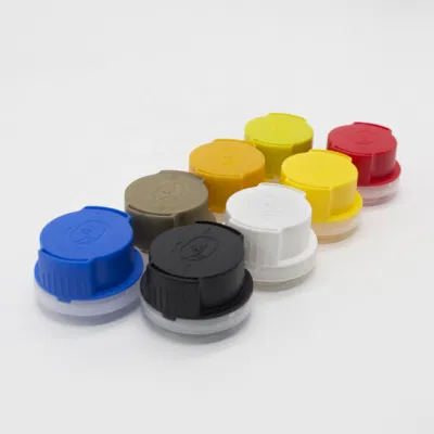 32mm Gasoline Engine Oil Tin Can Screw Cap Plastic Bottle Nozzle Cap for Aerosol Cans Oil Bottle Cover
