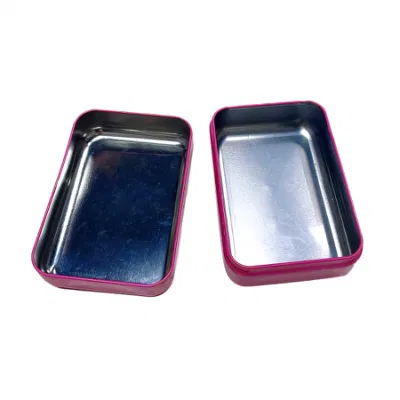 New Cute Cartoon Christmas Gift Wrapping Birthday Candy Tin Box