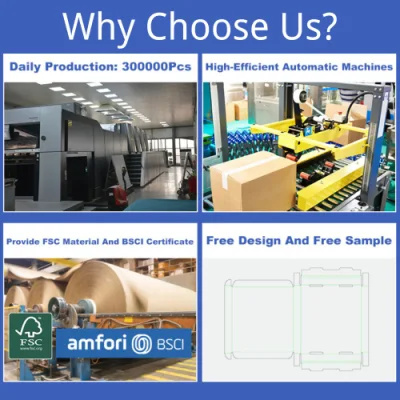 Custom Logo Printed Craft Packaging Corrugated Folding Shipping Mailing Mailer Paper Gift Boxes